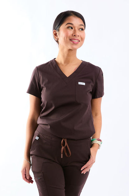 Mary J Two Pocket Scrub Top