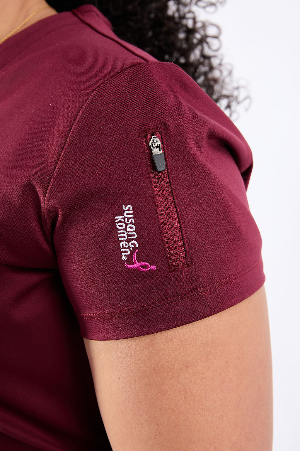 Mary J Two Pocket Scrub Top