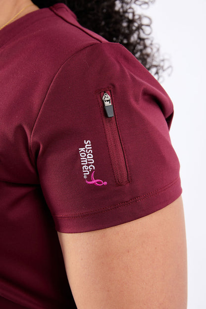Mary J Two Pocket Scrub Top