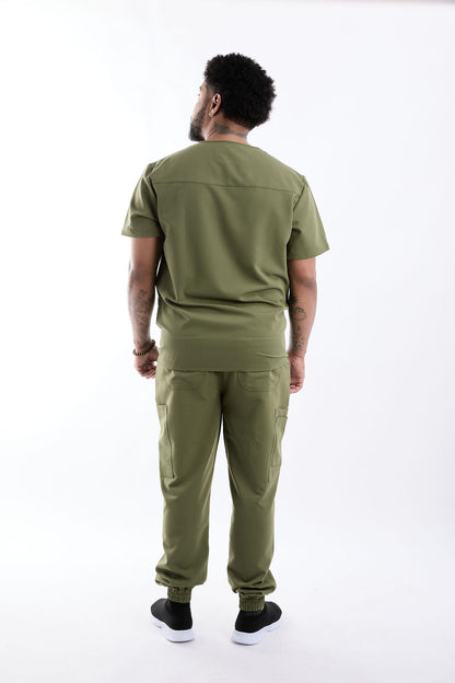 Maud C Seven Pocket Jogger Scrub Pants