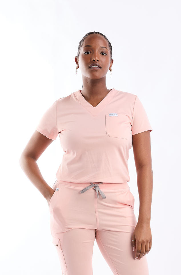 Mary J Two Pocket Scrub Top