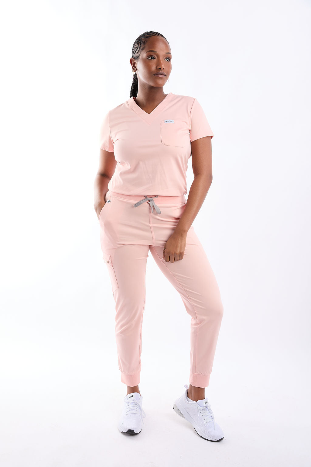 Mary J Two Pocket Scrub Top