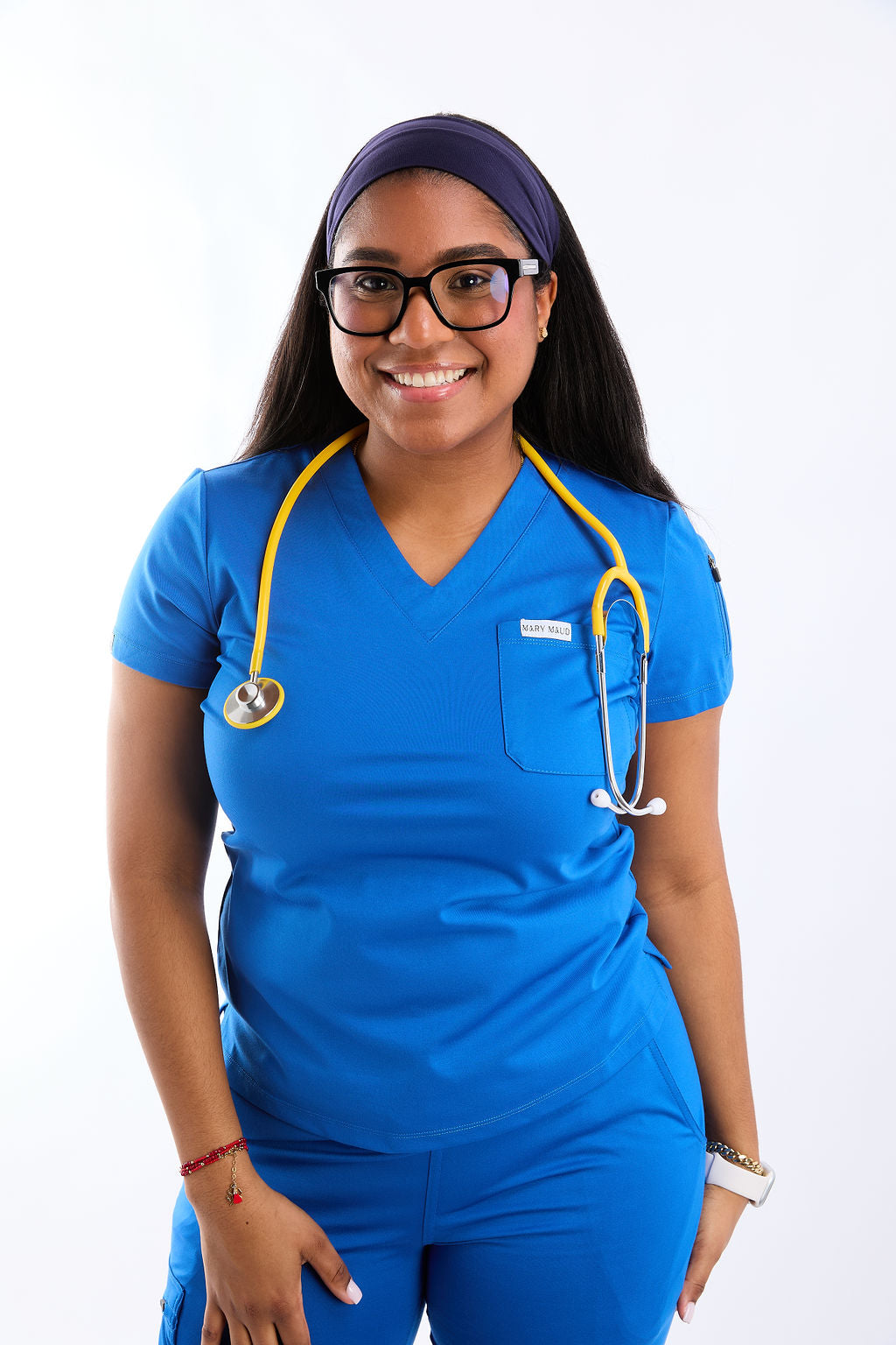 Mary J Two Pocket Scrub Top