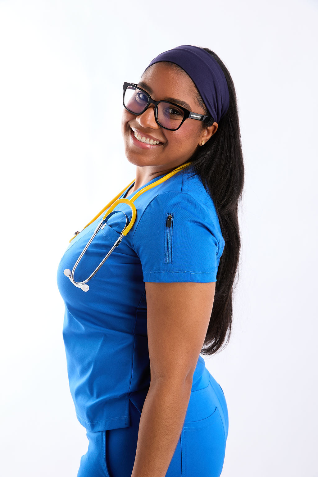 Mary J Two Pocket Scrub Top