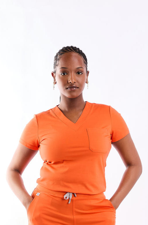Mary J Two Pocket Scrub Top