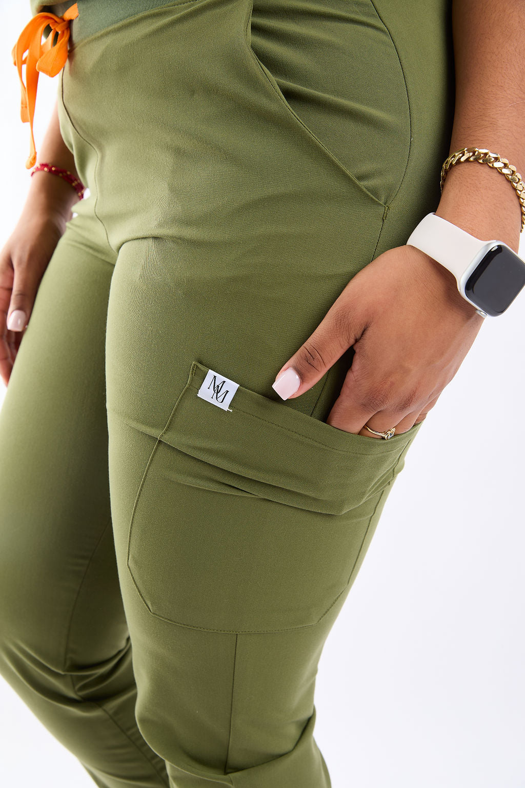 Mary G Six Pocket Jogger Scrub Pants